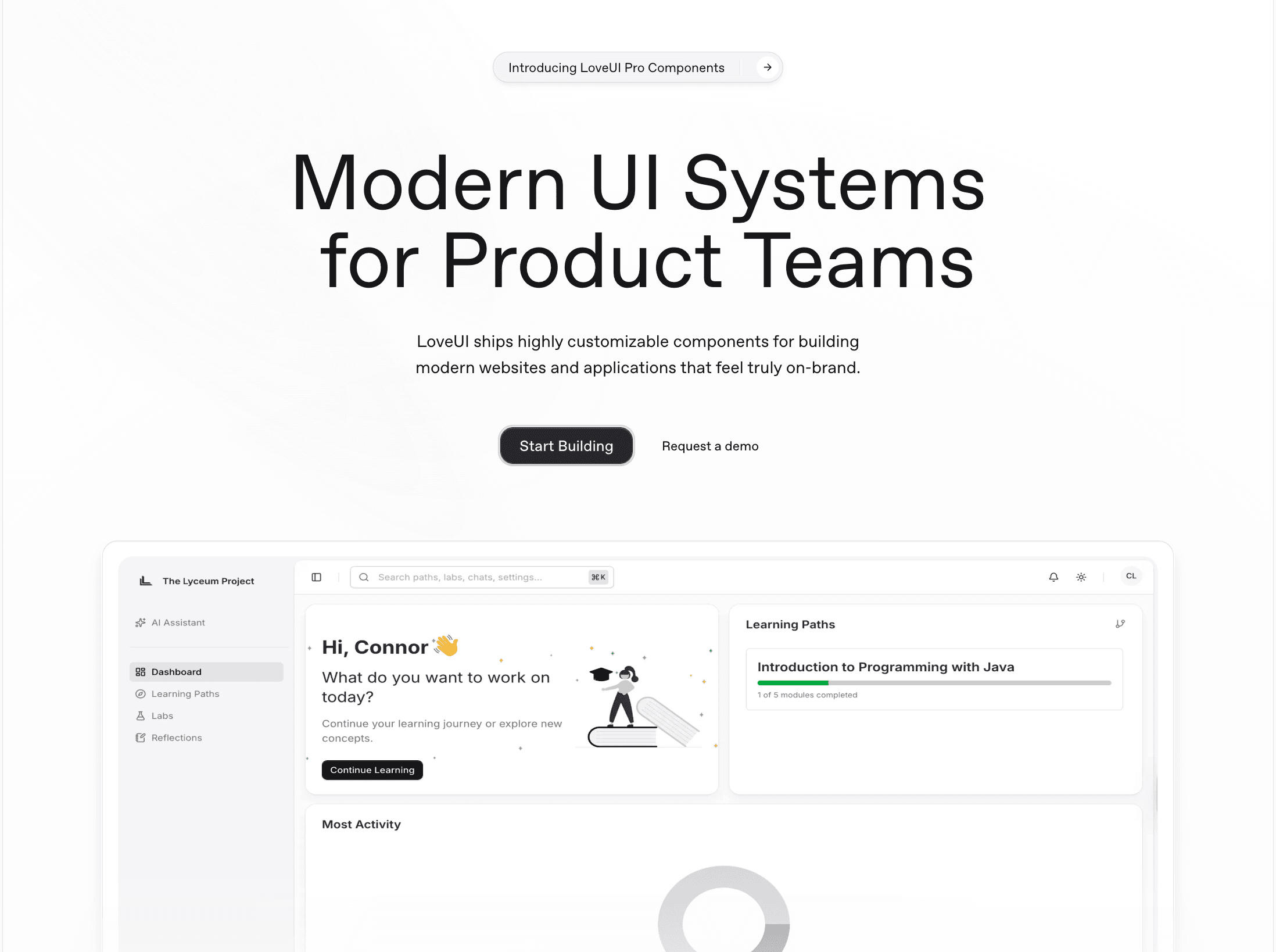 LoveSans website application